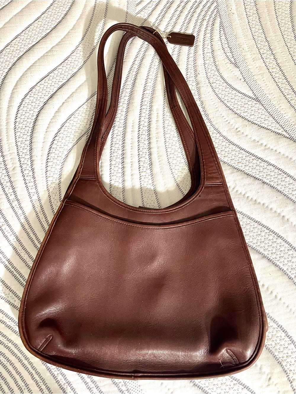RARE Vintage Coach Ergo Shopper Shoulder Bag 9035 in Mahogany